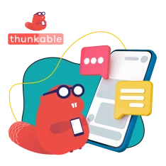 Разработка мобильных приложений в Thunkable - КИБЕРшкола программирования для детей, компьютерные курсы для школьников, начинающих и подростков - KIBERone г. Владивосток