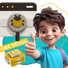 Тестирование & Vibe Debug. Охотники за багами - КИБЕРшкола программирования для детей, компьютерные курсы для школьников, начинающих и подростков - KIBERone г. Владивосток