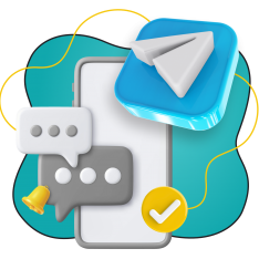 Создание Mini App для Telegram - КИБЕРшкола программирования для детей, компьютерные курсы для школьников, начинающих и подростков - KIBERone г. Владивосток