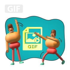 Gif-анимация - КИБЕРшкола программирования для детей, компьютерные курсы для школьников, начинающих и подростков - KIBERone г. Владивосток