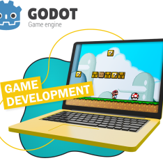 Godot.  Основа создания легендарных игр - КИБЕРшкола программирования для детей, компьютерные курсы для школьников, начинающих и подростков - KIBERone г. Владивосток