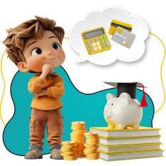 Финансовый интеллект вместе KIBERone - КИБЕРшкола программирования для детей, компьютерные курсы для школьников, начинающих и подростков - KIBERone г. Владивосток