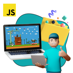 Программирование на JavaScript. Учимся создавать игры! - КИБЕРшкола программирования для детей, компьютерные курсы для школьников, начинающих и подростков - KIBERone г. Владивосток
