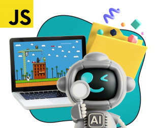 Язык программирования JavaScript + AI. Проектное обучение + геймификация + AI-помощники - КИБЕРшкола программирования для детей, компьютерные курсы для школьников, начинающих и подростков - KIBERone г. Владивосток