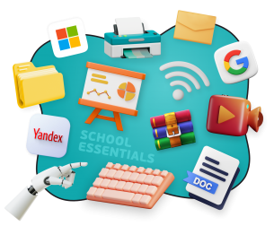 Цифровая база для школьника - КИБЕРшкола программирования для детей, компьютерные курсы для школьников, начинающих и подростков - KIBERone г. Владивосток