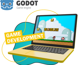 Godot.  Основа создания легендарных игр - КИБЕРшкола программирования для детей, компьютерные курсы для школьников, начинающих и подростков - KIBERone г. Владивосток